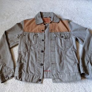 Levis Vintage Olive Denim Jacket
